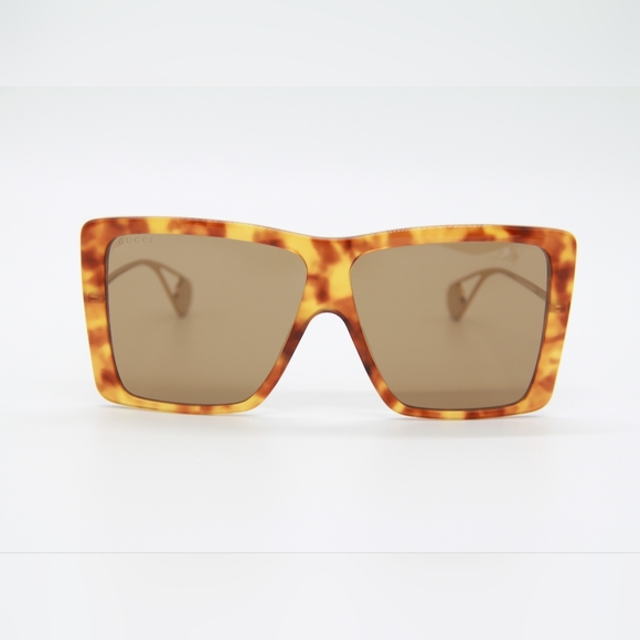 NEW GUCCI GG0434S 003 UNISEX SUNGLASSES GUCCI NEW COLLECTION EYEWEAR GUCCI - Picture 4 of 14